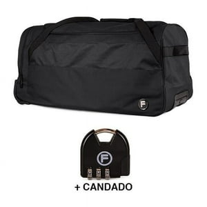F - Bolso L Kross Negro + Candado