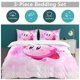 thumbnail image 5 of Kirby 3-Piece Bedding Set Soft Warm And Comfortable Soft Bed Set for Bedroom, 5 of 5
