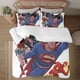 thumbnail image 1 of Justice League 3-Piece Bedding Set For Kids Boys Girls Adult Cartoon Warm Cute Fashion Holiday Present Gift Bed Sheets, 1 of 5