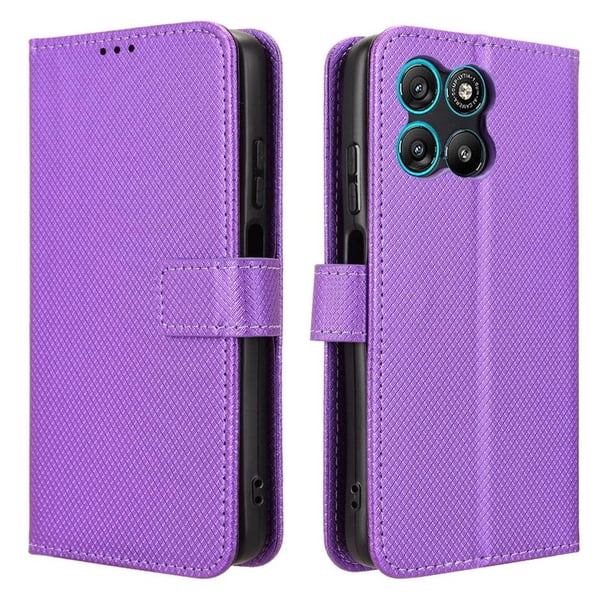 Funda Billetera para iPhone Air con Ranuras y Soporte Morado