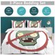thumbnail image 5 of Plants Vs Zombies Quilt Set Thicken Soft 3 Pieces Bedding Set All Season Duvet Cove with 2 Pillowcases for Adult Women Girls Teens Home Room Decor, 5 of 5