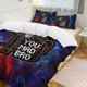 thumbnail image 1 of Red Galaxy You Mad Bro Gorilla Tag Comforter Set Soft 3 Pcs Twin Bedding Sets Thicken for All Season, 1 of 5