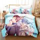 thumbnail image 1 of New Is It Wrong to Try to Pick Up Girls in a Dungeon IV Part Bedding Set Anime three-piece set Adult Kid Bedroom Duvetcover Sets Bed Sheets, 1 of 5