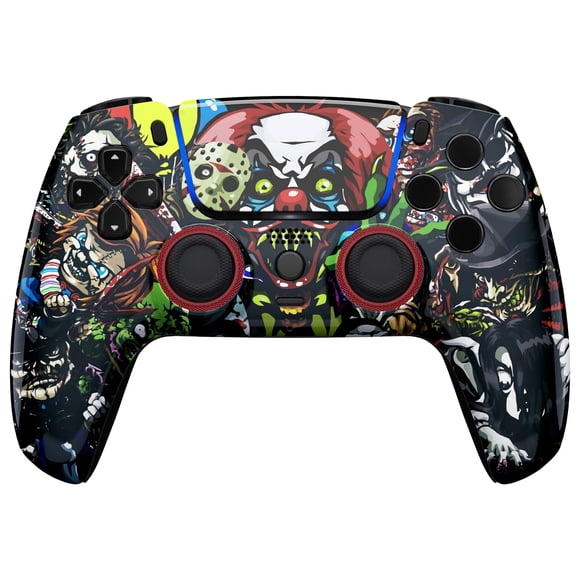 Controlador inalámbrico Custom Controllerzz PS5 Scary Party