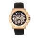thumbnail image 1 of Reloj REIGN Commodus Automatic Skeleton en oro rosa/negro, 1 of 4
