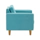 thumbnail image 5 of Sofa Retro 1c Felpa 04 Turquesa, 5 of 6