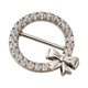 thumbnail image 5 of Deslizador De Cinta DIY Nupcial Elegante Artesanía Hebilla De Diamantes De Imitación Para Cinturón Hairbow Ni?as Argent Redondo, 5 of 5