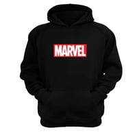 Genérico - Polerón Canguro Logo Comic Negro Talla Xl Unisex