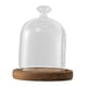 thumbnail image 2 of Campana De Vidrio Transparente Con Cúpula De Diámetro De 3,5 Pulgadas Para Centros De Mesa, Antigüedades, Estilo Multiusos E, 2 of 5