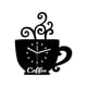 thumbnail image 2 of Reloj De Pared Con Forma De Taza De Café, Bonito Regalo, Silencioso Para Dormitorio, Cocina Y Sala De Estar., 2 of 5