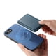thumbnail image 5 of Funda de Cuero Magnética con Tarjetero para iPhone 16e Cubierta Delgada Azul, 5 of 5