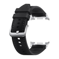 Correa De Reloj Samsung Galaxy Watch 8 Hybrid De Piel Vegana Negra