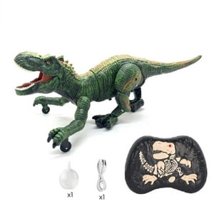 Maravillas Valdivia - Dinosaurio Control Remoto 2 4 Ghz. Gran T Rex Recargable Vapor