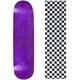thumbnail image 1 of Tabla de Skate Moose 8.0" Morada con Grip de Cuadros, 1 of 1