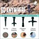 thumbnail image 4 of Bastones de senderismo TrailBuddy, ligeros y plegables, 4 of 9