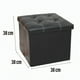 thumbnail image 2 of Baul Tomy Plegable Ecocuero Asiento 38cm Puff Pouf Caja, 2 of 3