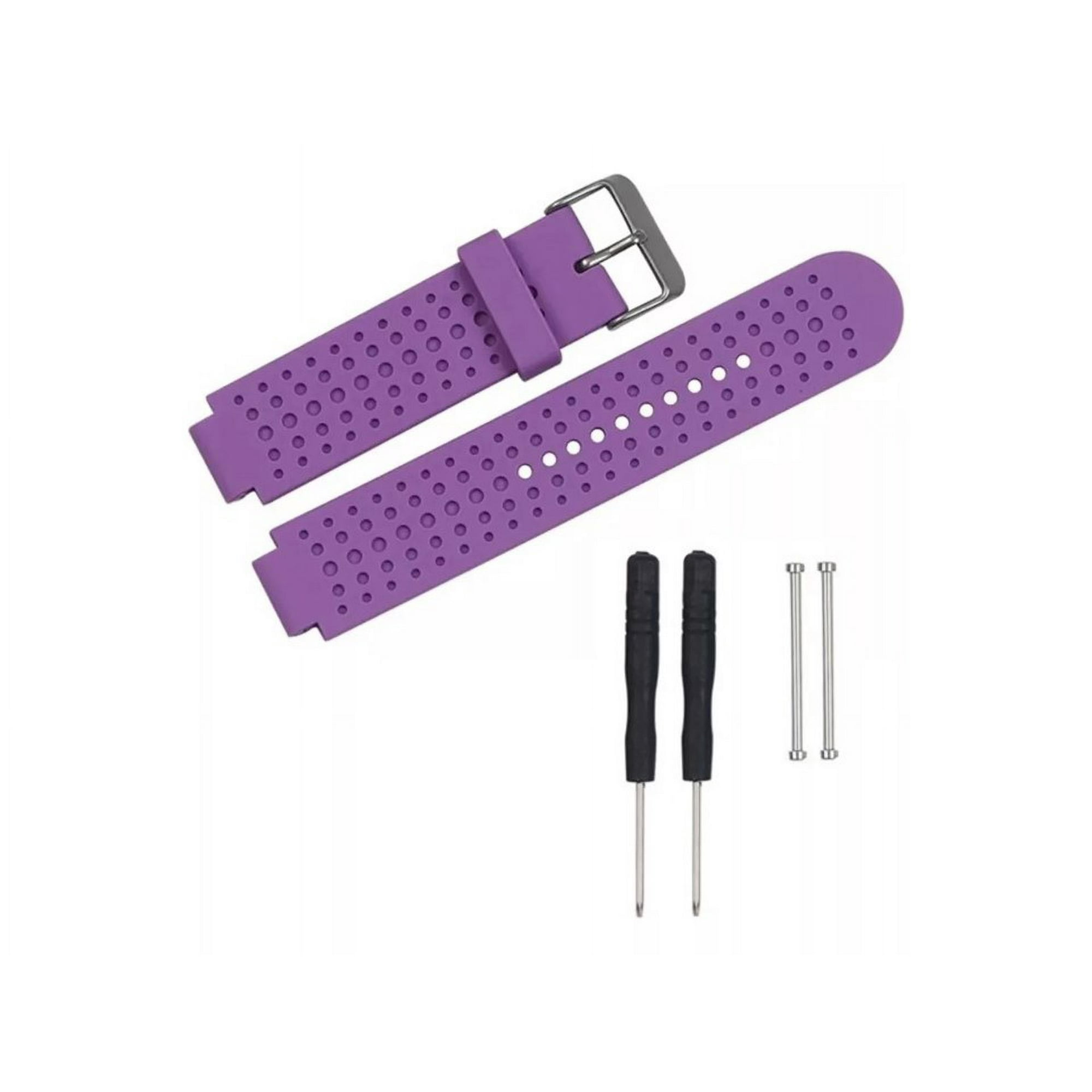 Genérico - Correa Compatible Garmin Forerunner 230-235-630-220-620 Morado