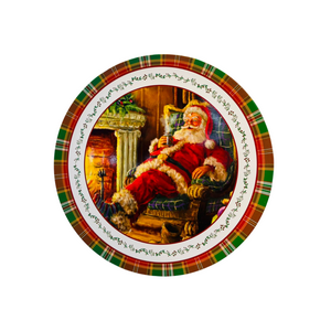 Decostilo - Pack Navideño 3 Platos De Plástico