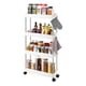 thumbnail image 1 of Carrito Auxiliar Organizador 4 Niveles Estante Multiuso Con Ruedas Repisa Organizadora Para Condimentos Baño Hogar FIGOIMPORT, 1 of 10