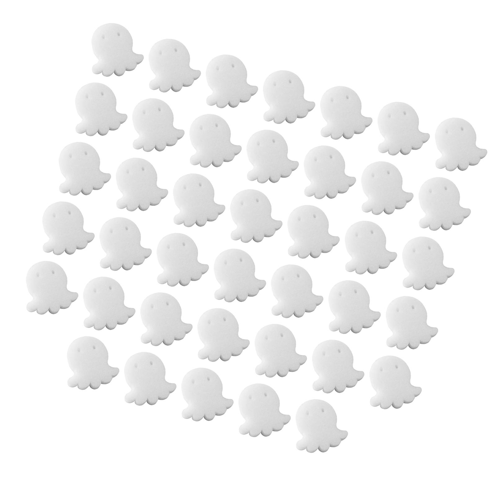 Magideal - 40 Esponjas Absorbentes De Aceite, Accesorios De Dibujos Animados, Esponjas Filtrantes De Alto Rendimiento, Limpiador Absorbente De Espuma Para Bañera