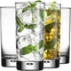 thumbnail image 1 of Gafas Highball Home Essentials & Beyond, color rojo, 500 ml, juego de 4, 1 of 9