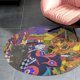thumbnail image 4 of Alfombra Redonda Desmarcar Mononoke Hinezumi 60cm, 4 of 6