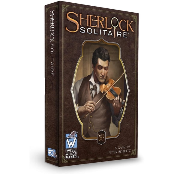 WISE WIZARD GAMES Sherlock Solitaire: Un juego de Peter Scholtz