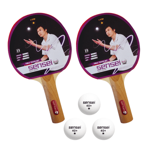Set Ping Pong Sensei 2 Paletas + 3 Pelotas - 1*