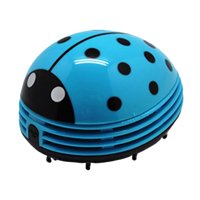 Bothyi - Aspirador De Escritorio, Barredor De Polvo De Mesa Bonito Para Ordenador, Migas Domésticas, Color Azul