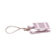 thumbnail image 4 of 1:12 Casa De Muñecas Miniatura Trineo DIY Escena Accesorios Para Decoración De Jardín Rosa, 4 of 5