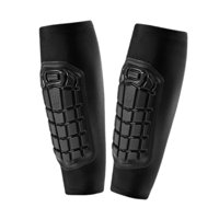 Ioensy - Almohadilla De Rodilla Cómoda Guardia De Espinilla Elástica Para Andar En Bicicleta Voleibol Sports L