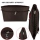 thumbnail image 5 of Organizador de bolso Time Wing mediano color café 29 cm, 5 of 6