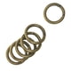 thumbnail image 2 of 6 Anillos O De Puerta De Resorte De 32 Mm Para Llaveros, Bolso, Correa, Artesanía, Bronce, 2 of 5