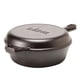 thumbnail image 4 of Olla Cooker Lodge Combo de hierro fundido de 3,2 L con sartén de 26 cm, 4 of 8