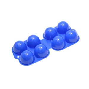 Magideal - Estuche De Huevos Para Acampar, Soporte Portátil Para Huevos, Contenedor De Bandeja De Huevos, Caja De Almacenamiento De Huevos, Porta Huevos, Caja De