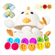thumbnail image 1 of Juguete de encaje montessori gallina con 24 huevos, 1 of 3