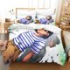 thumbnail image 1 of 3D Printed Summer Time Rendering Bedding Set Duvet Cover Double Twin Full Queen King Adult Boys Bedclothes Quilt CoverBed Sheets, 1 of 5