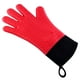 thumbnail image 2 of Guantes de Horno Premium, Aislados, Largos, Mitones Anticalor para Cocina, Rojo, 2 of 3