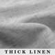 thumbnail image 5 of Cortinas Pitalk de lino gris claro, 214 cm de longitud, 2 paneles, 84 litros, 5 of 8