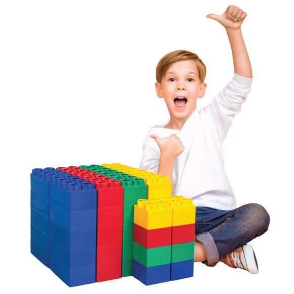 Bloques de construcción BigGoBlocks Big Blocks para niños de 4 a 8 años, 48 unidades