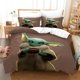thumbnail image 1 of Baby Yoda Bedding Set for Kids Boys Wars Movies Peripheral Duvet Cover Pillowcase Kawaii Children Birthday Gift, 1 of 5