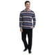 thumbnail image 3 of Polera Jersey Listada Cuello Camisero Gris gris 5XL, 3 of 4