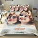 thumbnail image 1 of Thelma y Louise Conjunto de sábanas temático, trío de piezas, cómodo y amigable con la piel, diseño único, regalo de decoración para el hogar para familiares, amigos y fans,173cm *218cm, 1 of 6