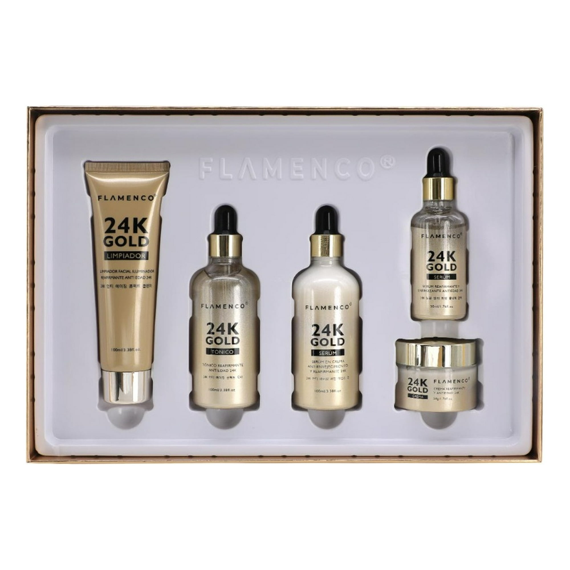 Genérico - Set 24k Gold Anti Edad Kit Skincare Línea 24k Gold Jhn