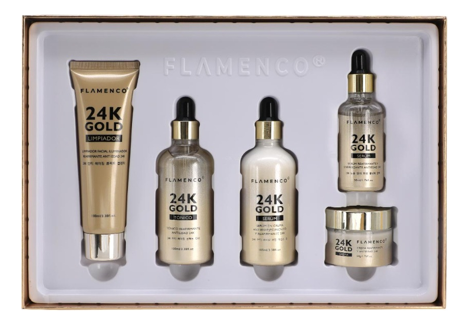 Genérico - Set 24K Gold Anti Edad Kit Skincare Línea 24K Gold Jhn