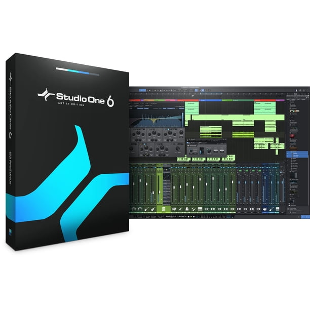Interfaz de audio PreSonus Studio 24c 2x2, 192 kHz con software