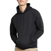 Sudadera Con Capucha Hanes Pullover Ecosmart Para Hombre, Color Negro, Talla L