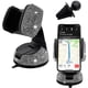 thumbnail image 1 of Soporte universal de cristal para teléfono de coche - Ajustable en 360 grados, seguro para el salpicadero, la rejilla de ventilación y el parabrisas - Compatible con todos los smartphones-Blanco, 1 of 6