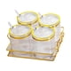 thumbnail image 2 of Caja de condimentos Transparente 4 Rejillas, 2 of 3