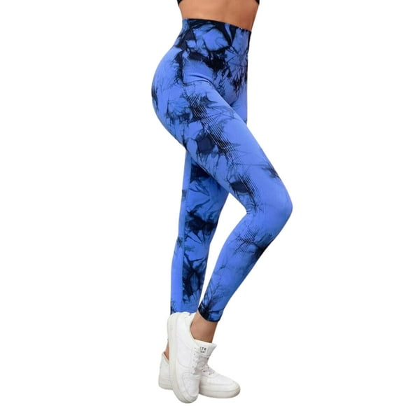 Calzas Leggings Push Up Azul S